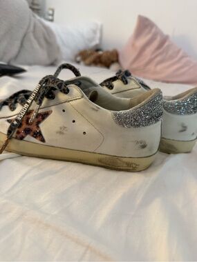 GOLDEN GOOSE X SWAROVSKI CRYSTAL CHEETAH PRINT